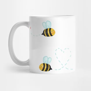 Cute Wholesome Honey bee sticker pack Mug